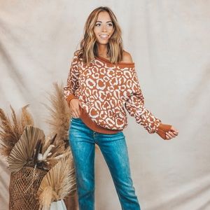 Cheetah Sweater
